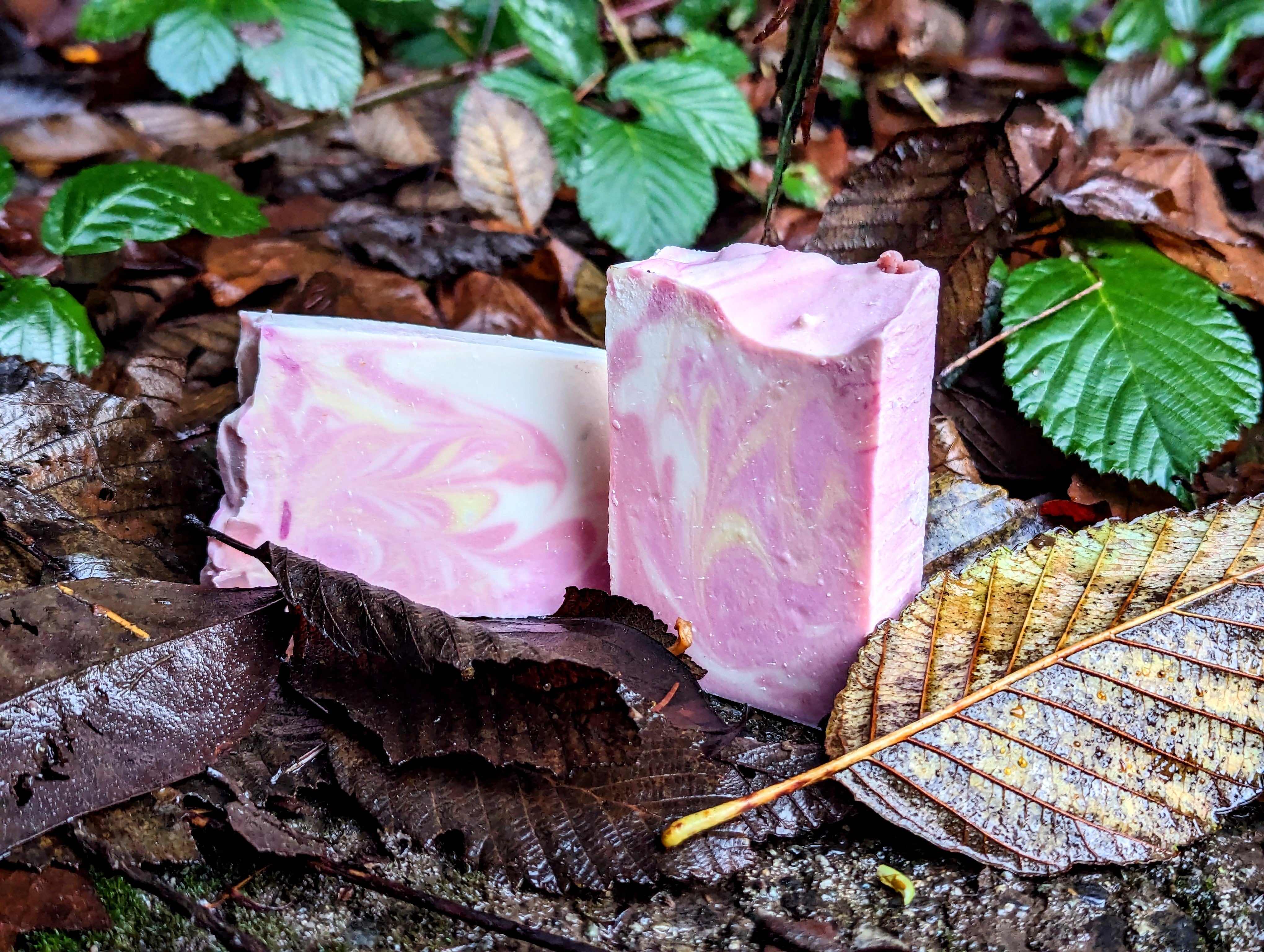Lily & Hibiscus Lard Soap - ButteredSoapery