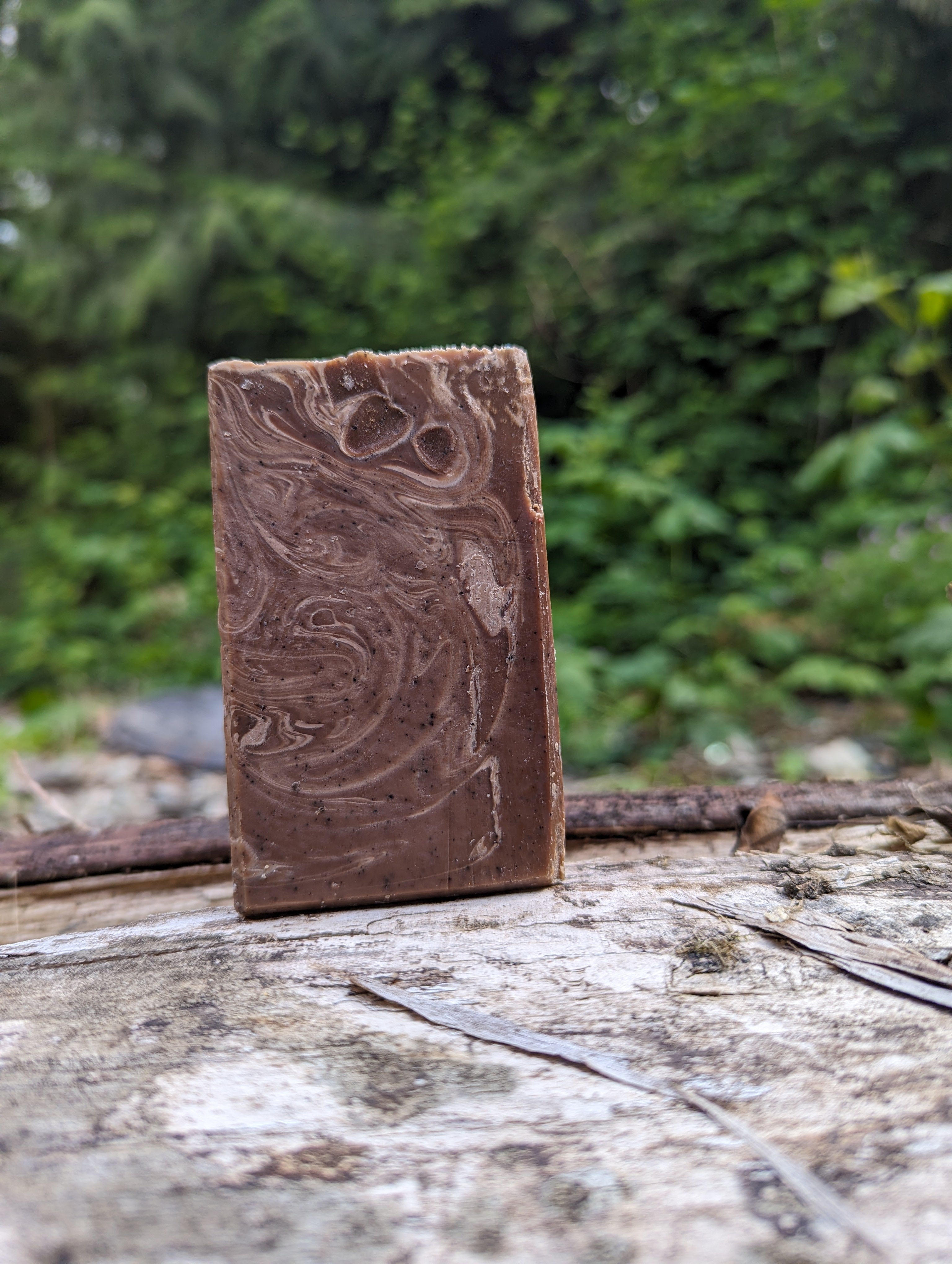 Espresso Exfoliating Lard Soap