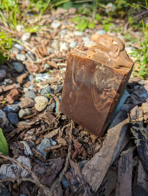 Vanilla Bourbon Goat milk Lard soap - ButteredSoapery