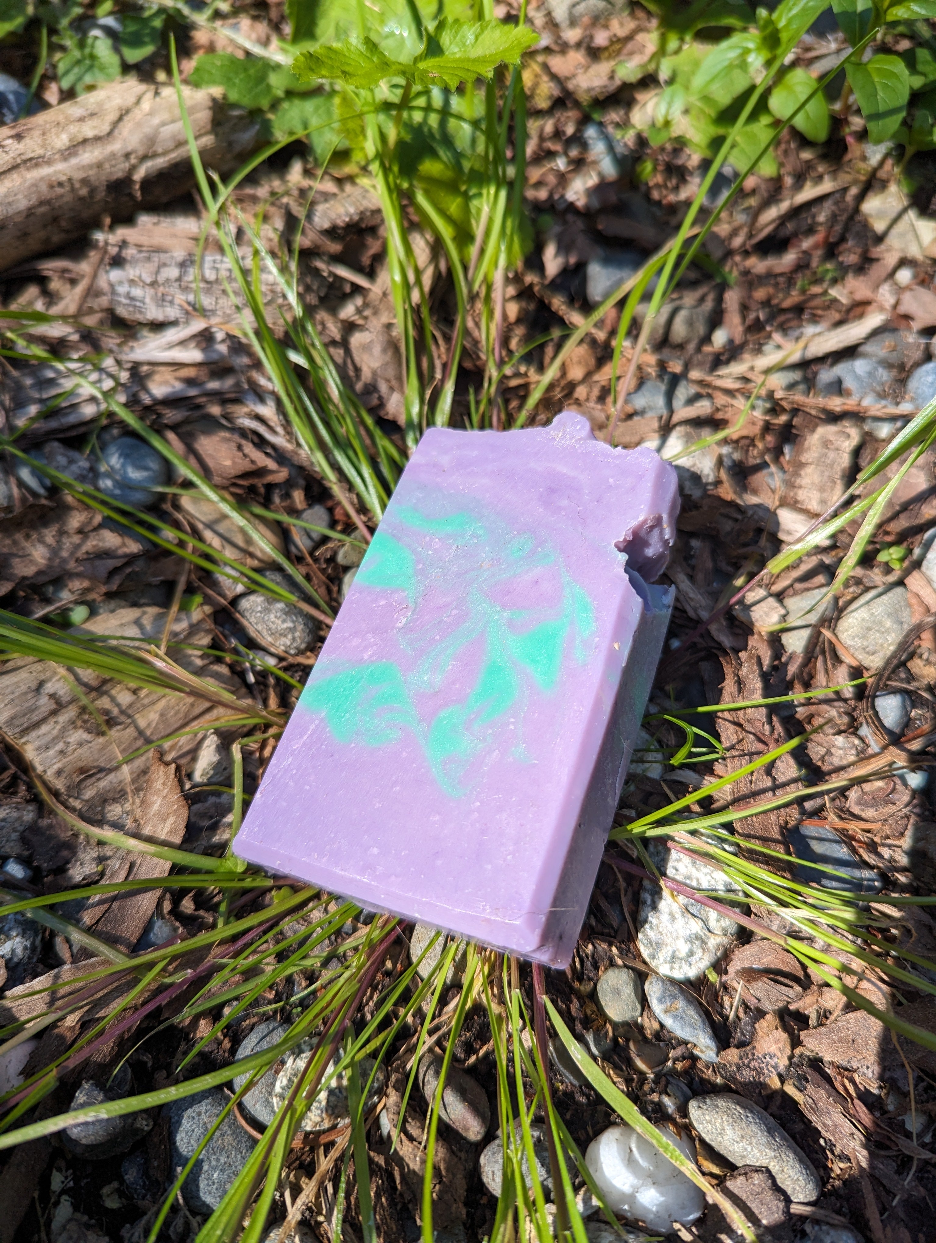 Lavender Vetiver soap - ButteredSoapery