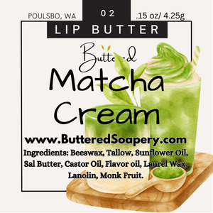 Tallow Lip Butter - ButteredSoapery