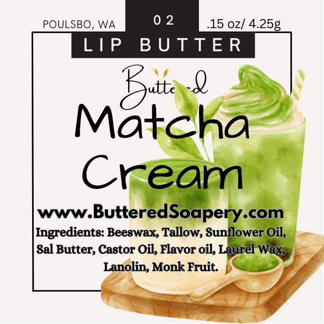 Tallow Lip Butter - ButteredSoapery