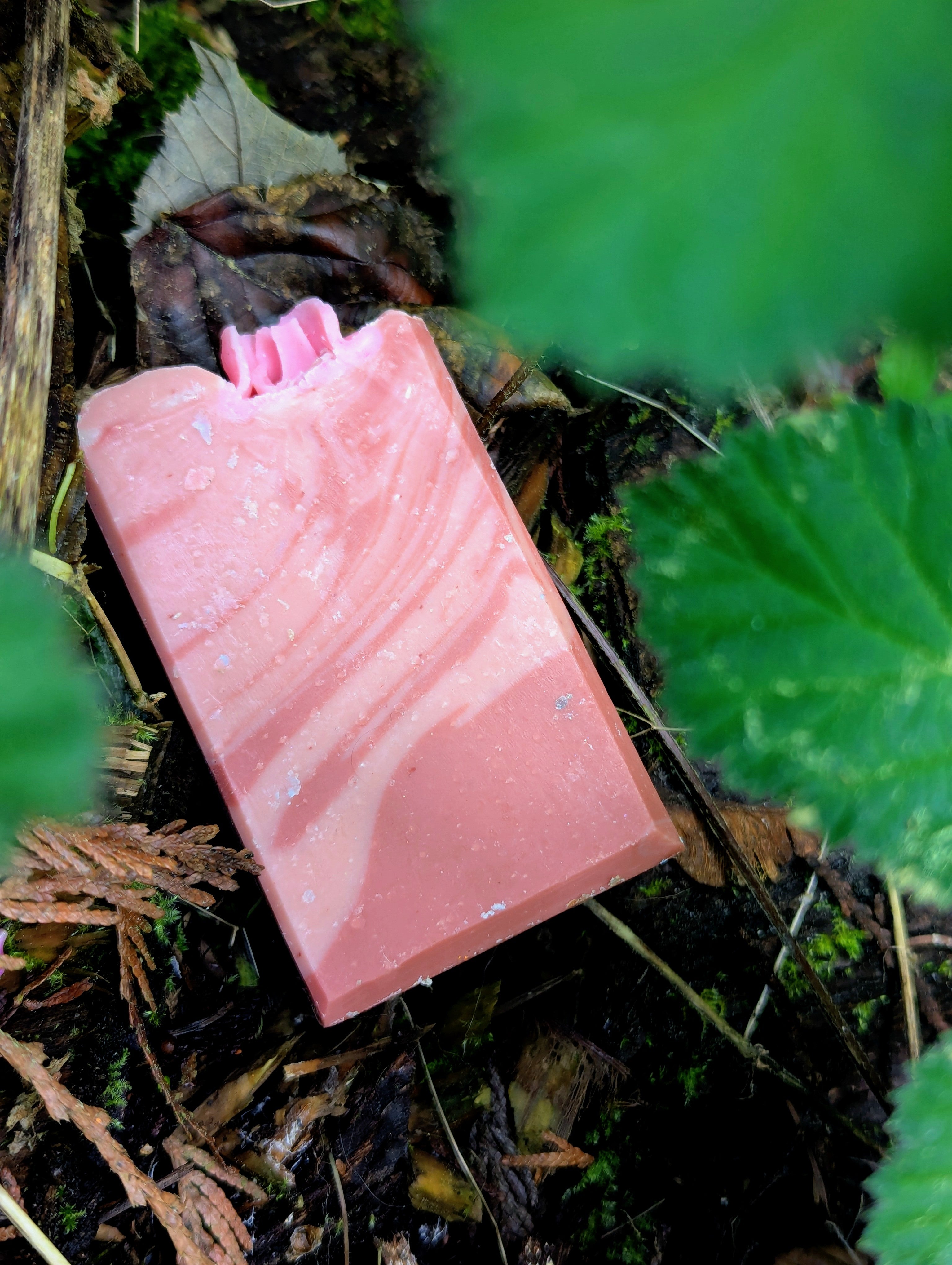 Rose Tea Recycled Lard Bar Soap