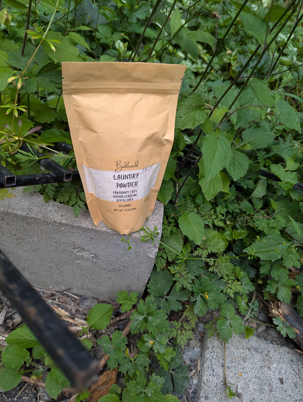 All-Natural Laundry Powder Plant Based 12 oz