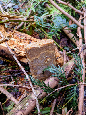 Pine Tar essential oil specialty soap - ButteredSoapery