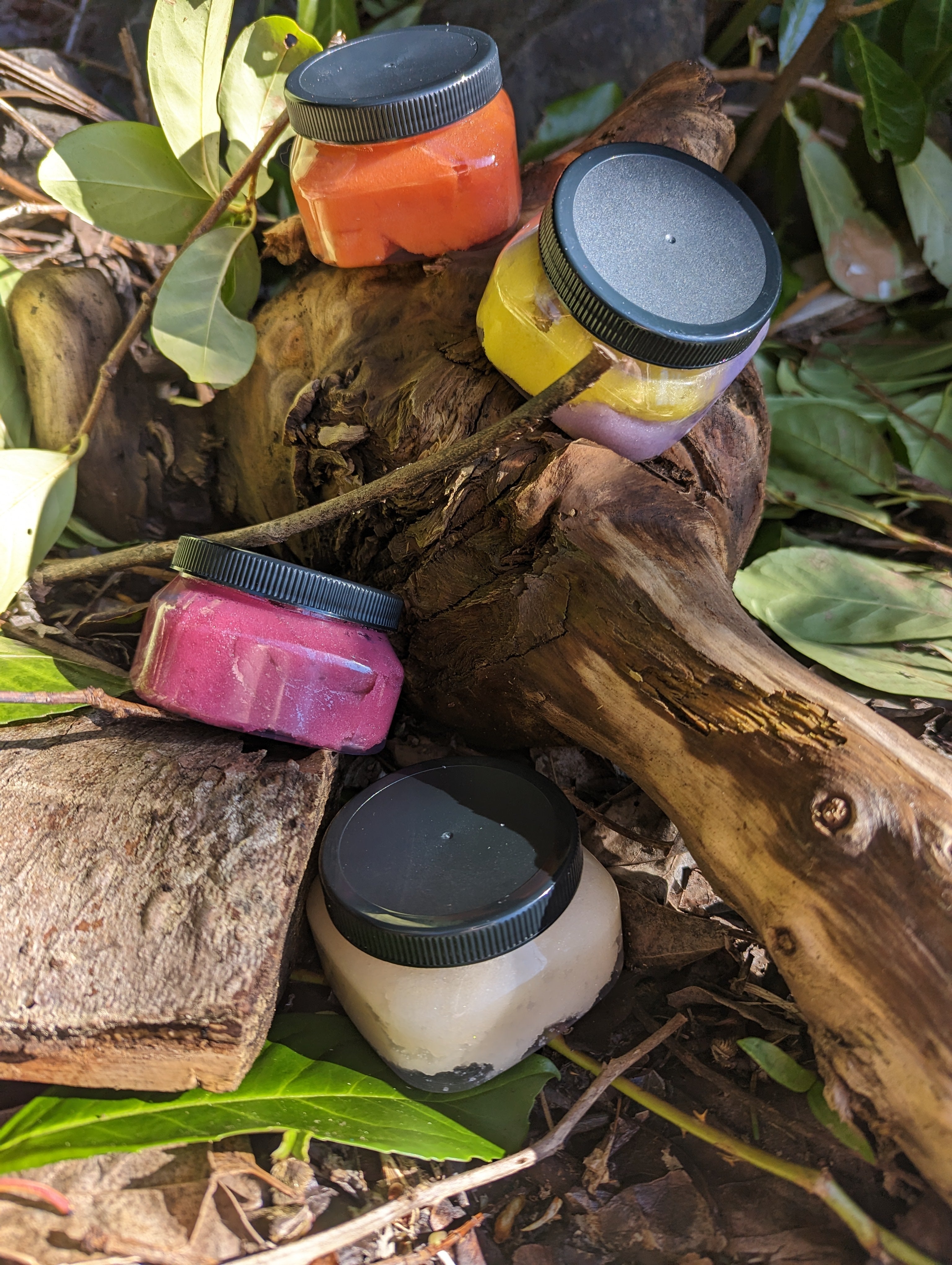 Suntan Polish Sugar Scrub - ButteredSoapery