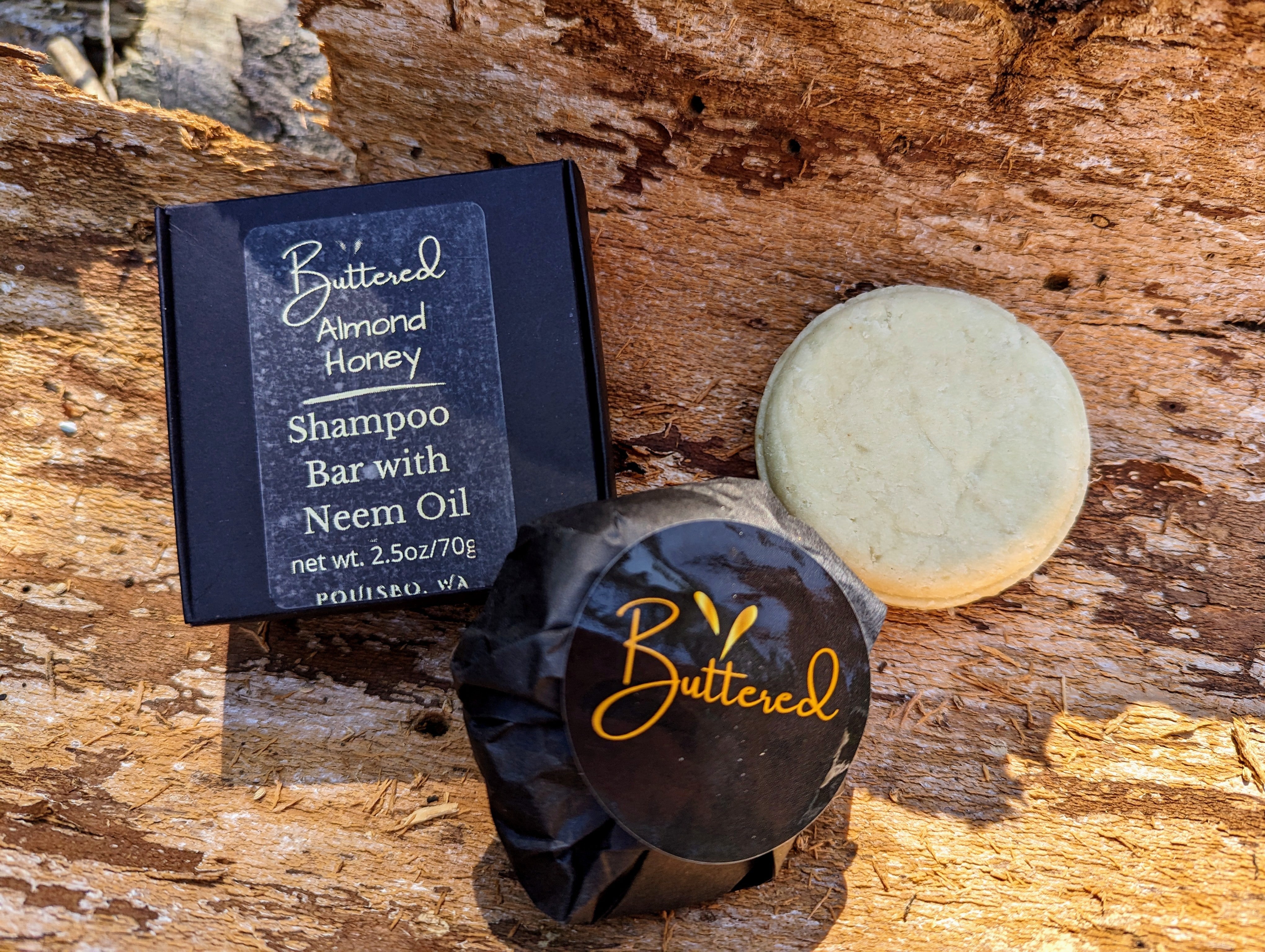 Suntan Shampoo Bar