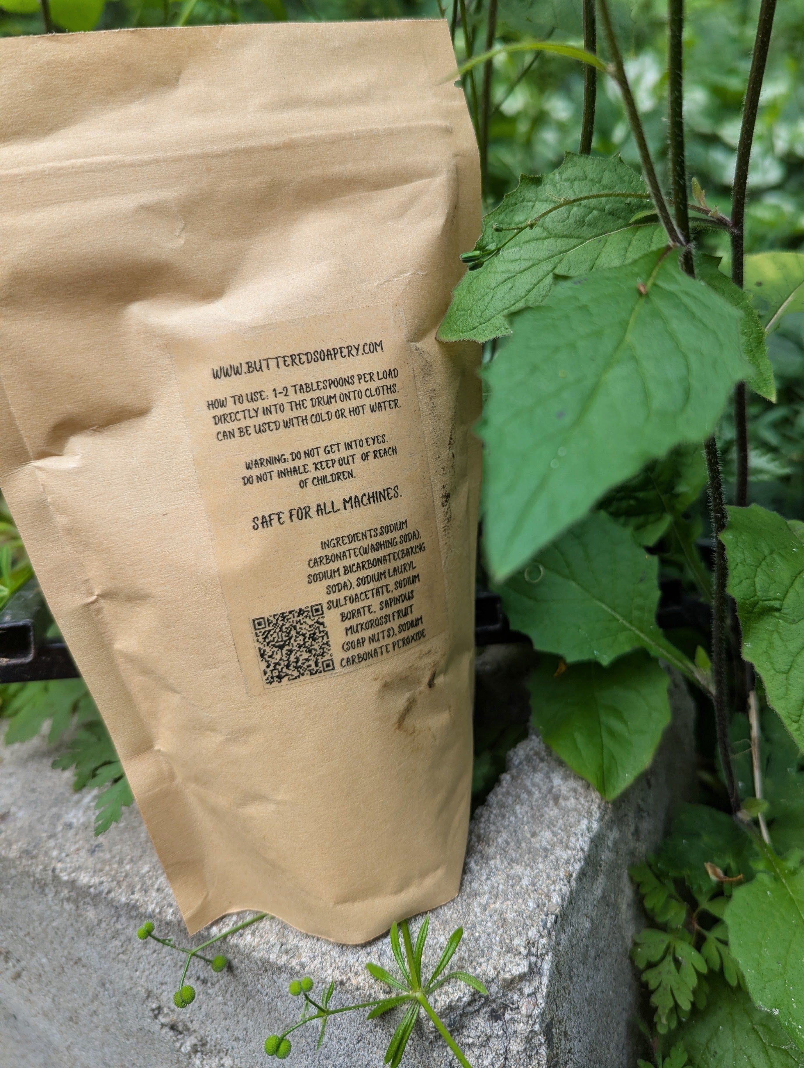 All-Natural Laundry Powder Plant Based 12 oz