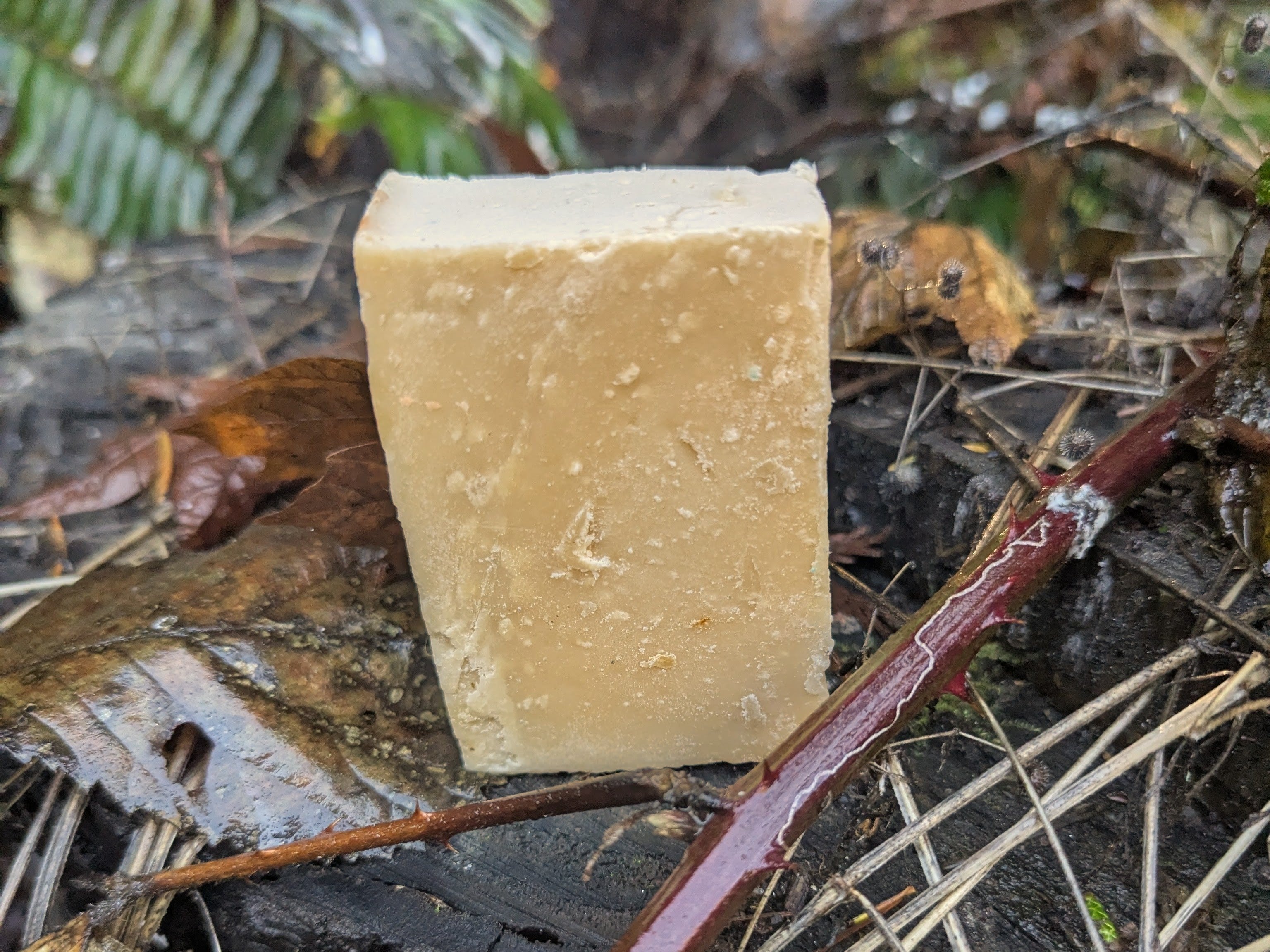 Unscented Lard and Turmeric Soap